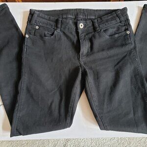 ZARA   Black Denim Jeans 71975  Size 6